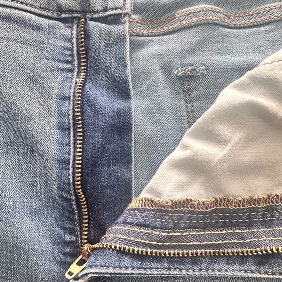 Eddie Bauer Jeans Womens Revival High Rise Straight Leg Sz 18 Blue Denim - Picture 9 of 13